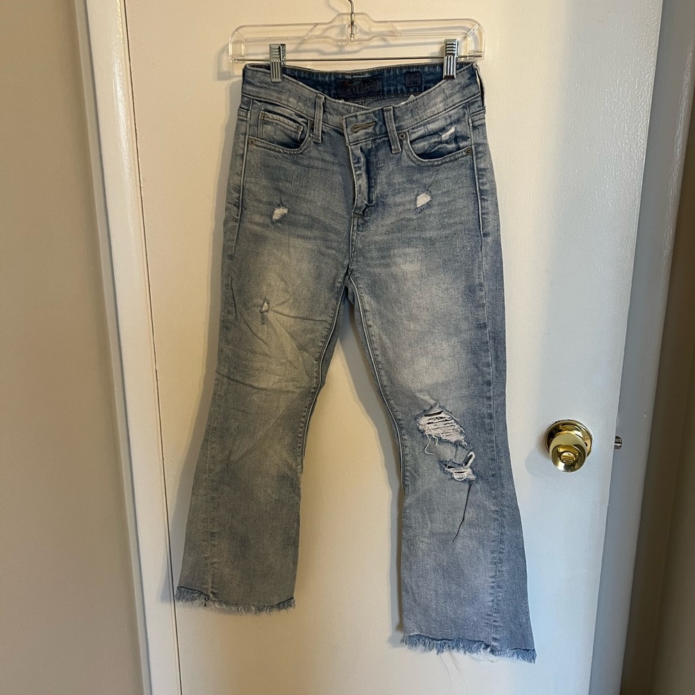 Lucky Brand Cropped Flare Jeans